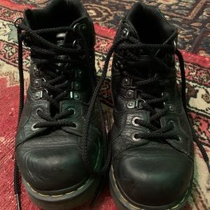 doc martens steel toe work boots
